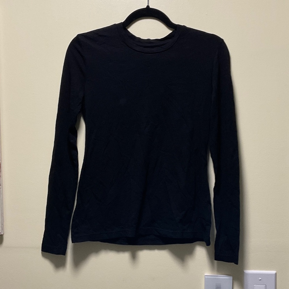 Rowan Black Long Sleeve Women's Top